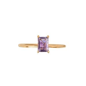 Caitlyn Minimalist June Birthstone Ring